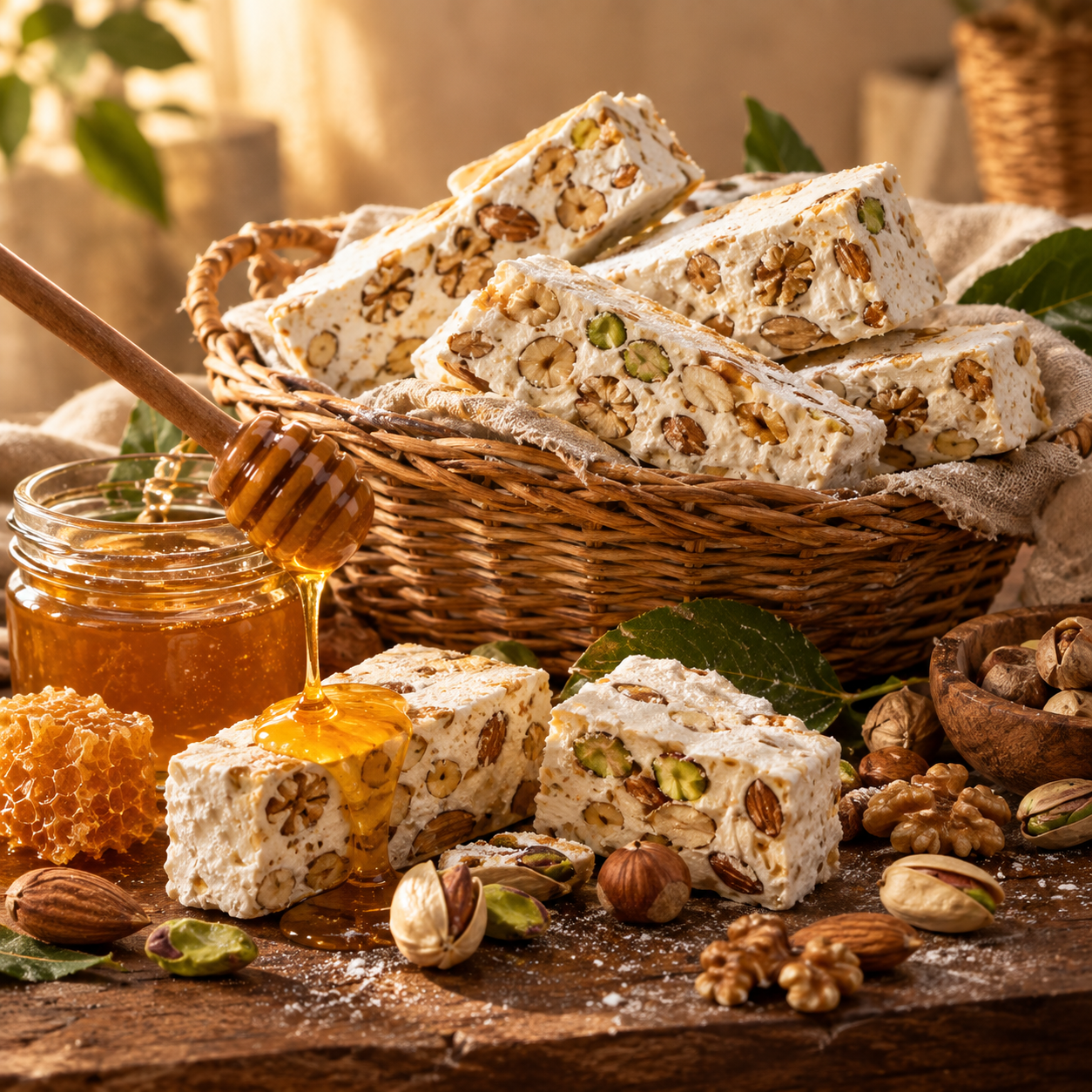 Chehd Nougat — artisanal honey nougat